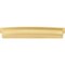 Jeffrey Alexander 192 mm Center Brushed Gold Square-to-Center Square Renzo Cabinet Cup Pull 141-192BG - alternate 3